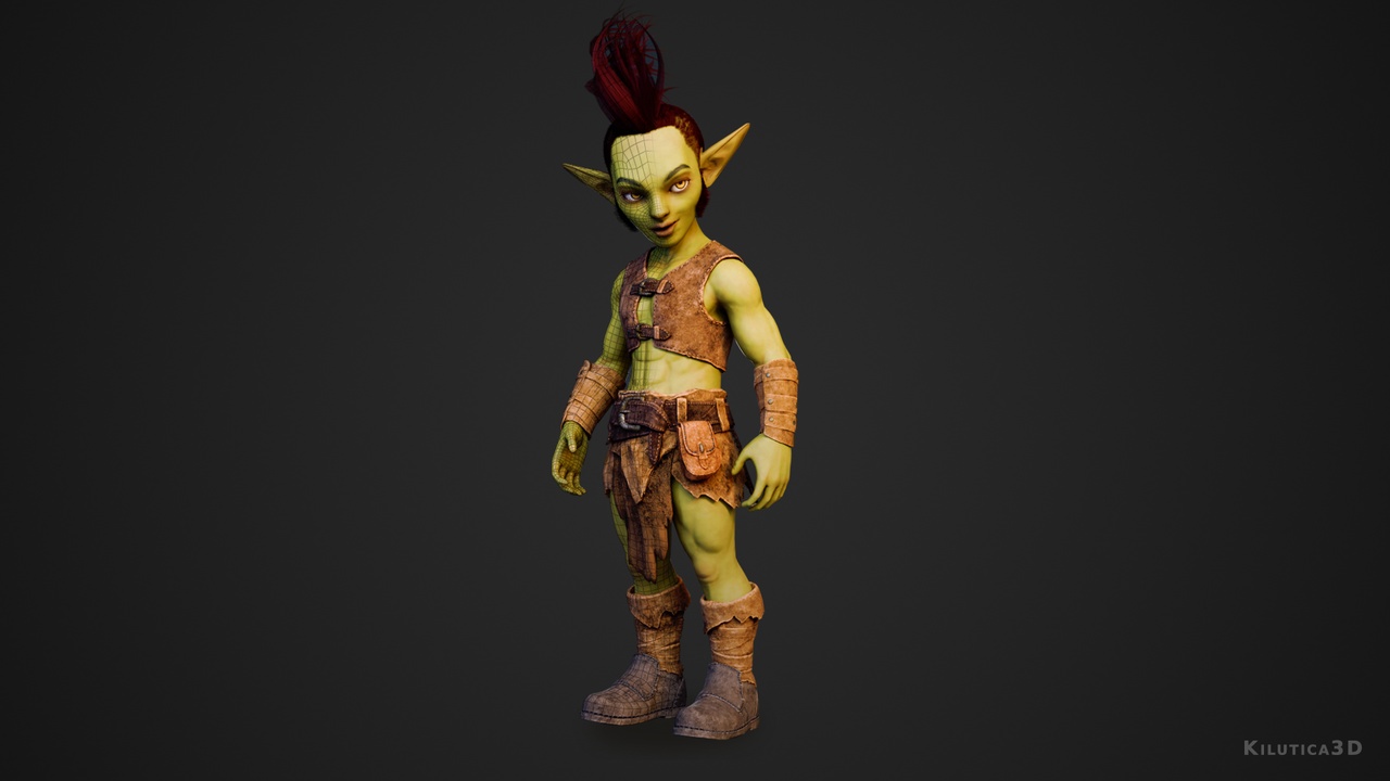 Media 1 for listing Modular Goblin Characters - Male & Female