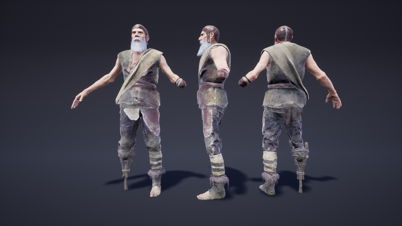 Media 1 for listing Primitive Survival Character 03
