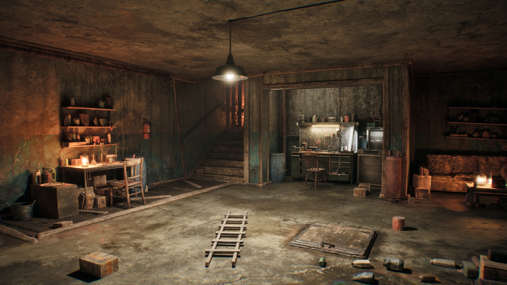 Media 1 for listing Creepy Basement Environment Kit
