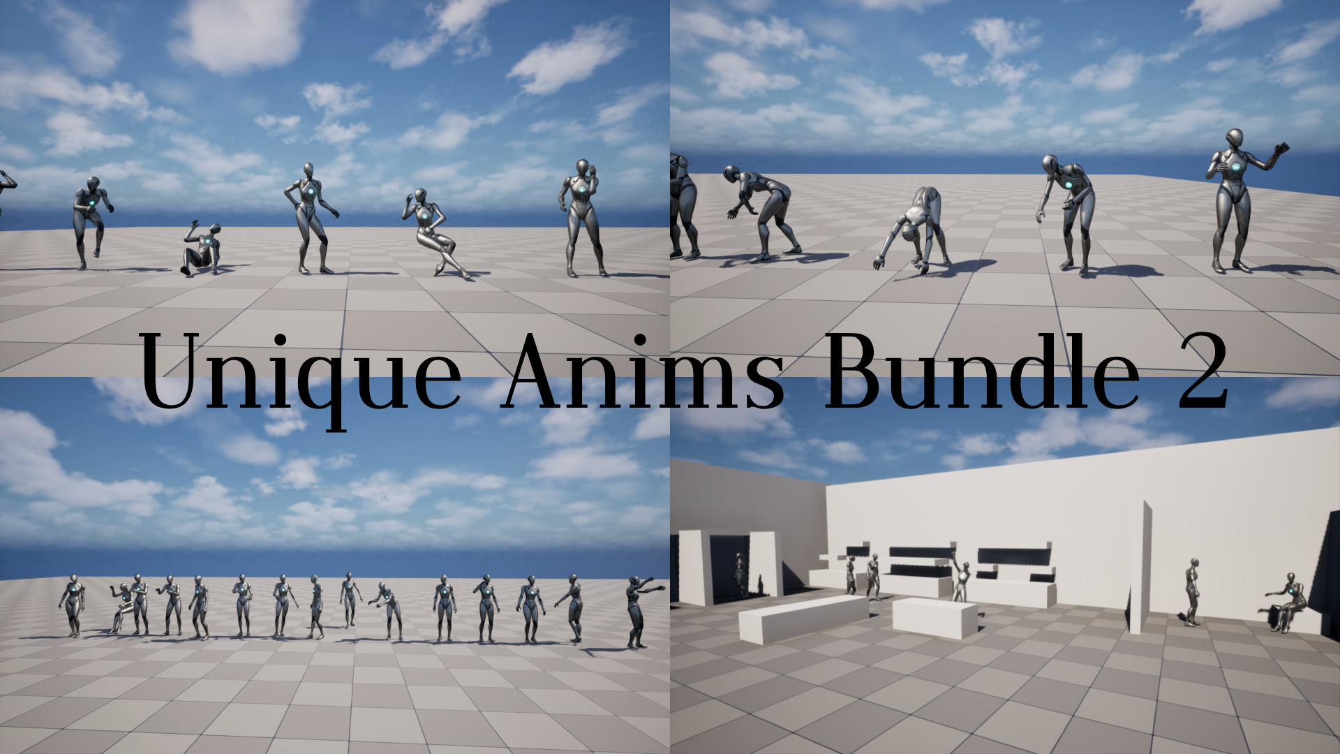 Unique Anims Bundle 2 | Fab