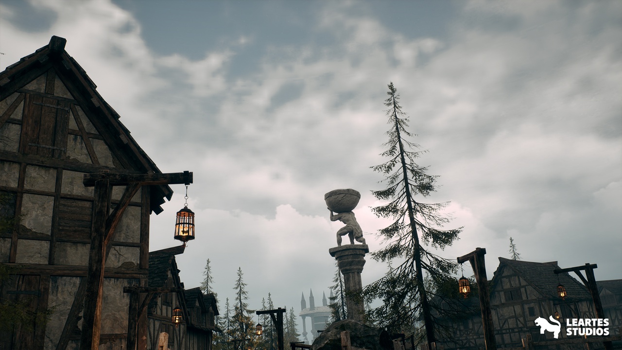 Media 1 for listing Fantasy Mystic Village Environment ( Fantasy Fantasy Village Fantasy Mystic 3D )