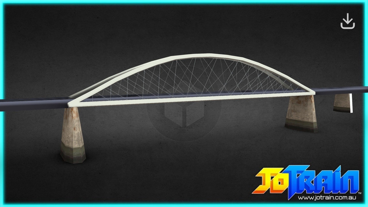 Media 1 for listing Merivale Railway Bridge - Low Poly