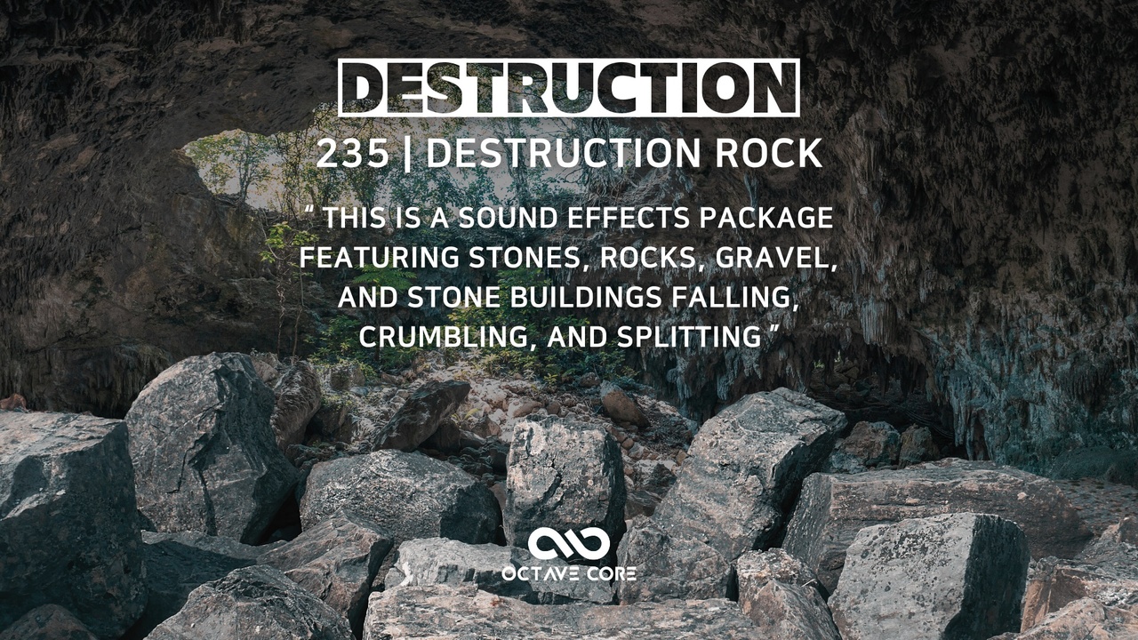 DestructionRock1 SoundEffect 제품 등록을 위한 미디어 1개