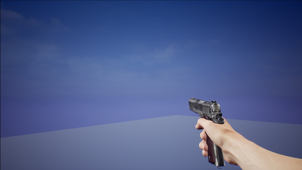 Media 1 for listing Animated 1911 Pistol & Arm