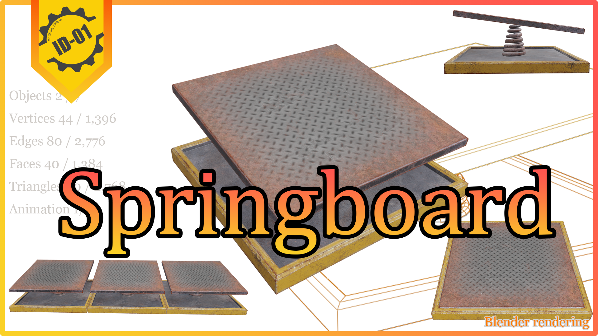 Springboard trap | Fab