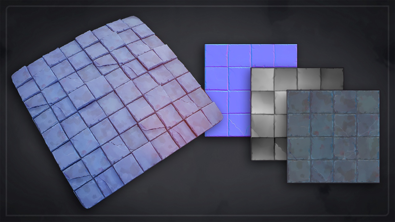 Media 1 for listing Hand Painting Pack - Procedural Materials