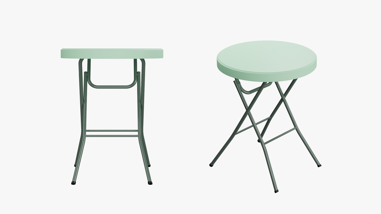 Media 1 for listing Portable Oval Folding Table