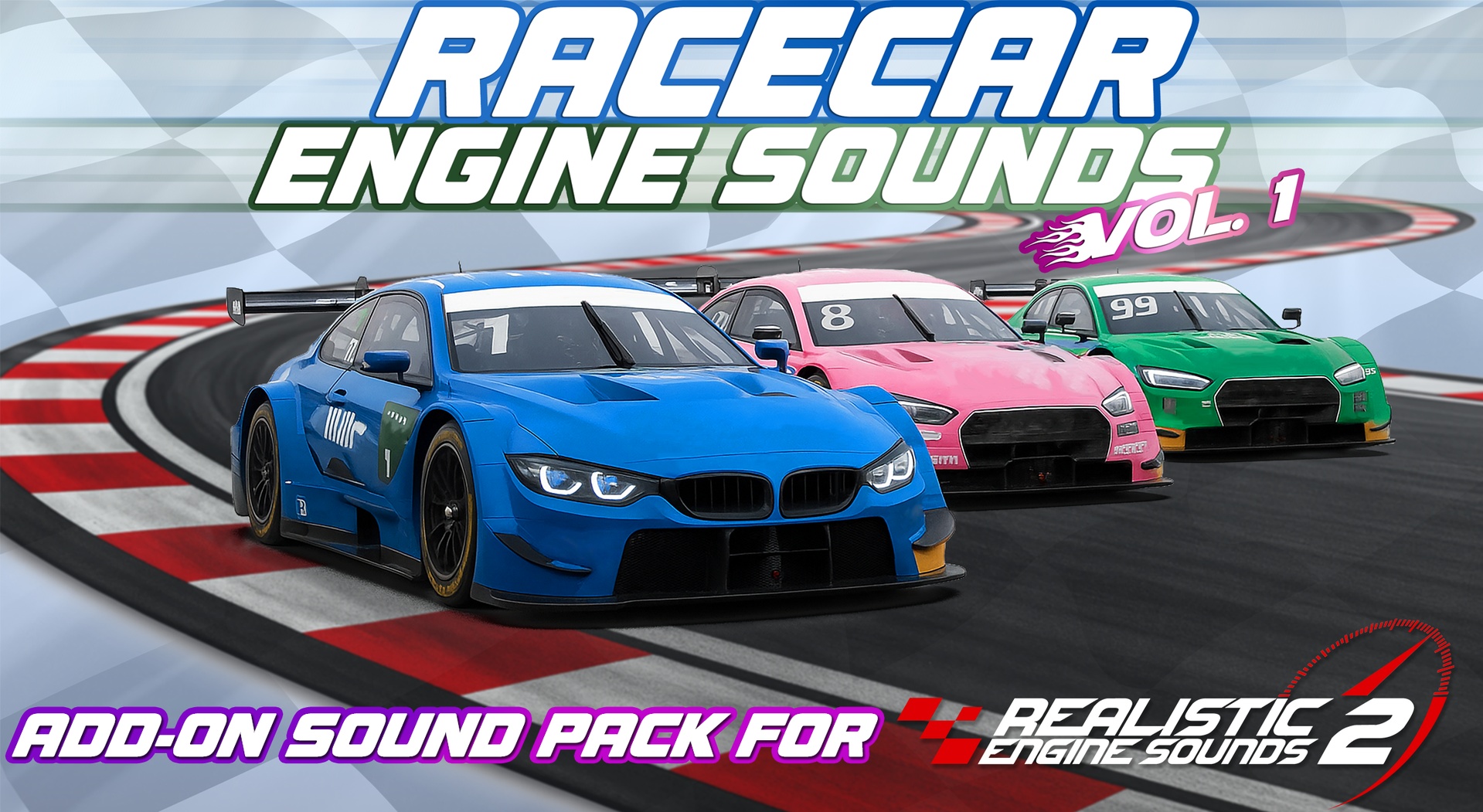 Media 1 for listing Racecar Engine Sounds - Vol. 1.