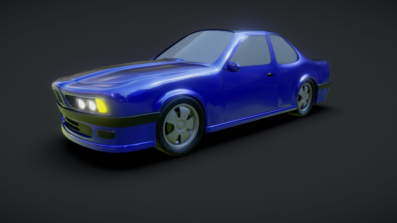 Media 1 for listing 3D Car Asset: Coupe #1