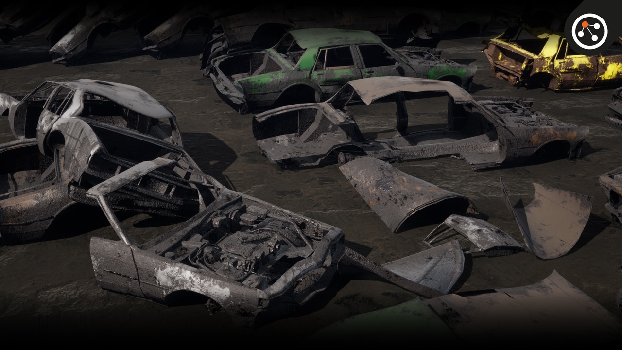 商品 Junk Cars - Scraps- Abandoned Cars 的媒体 1