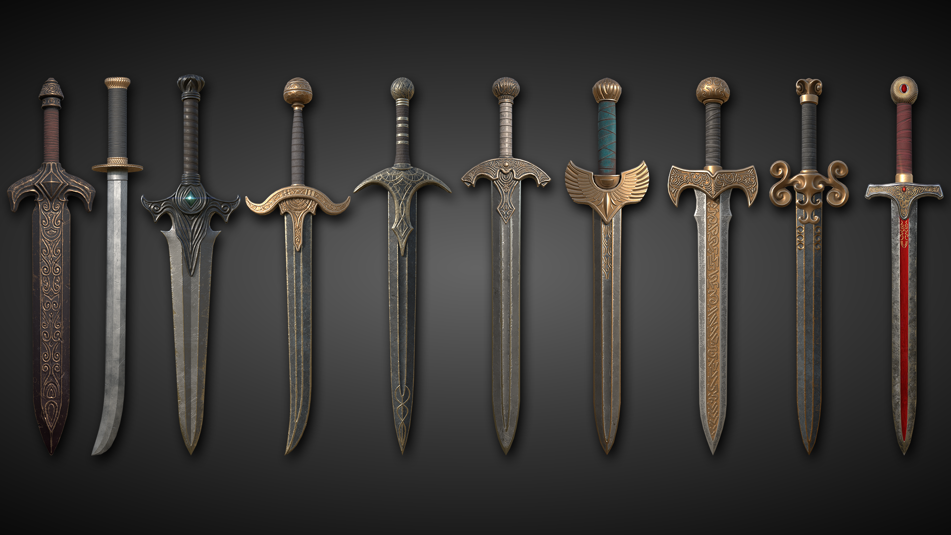 Stylized Sword Pack | Fab