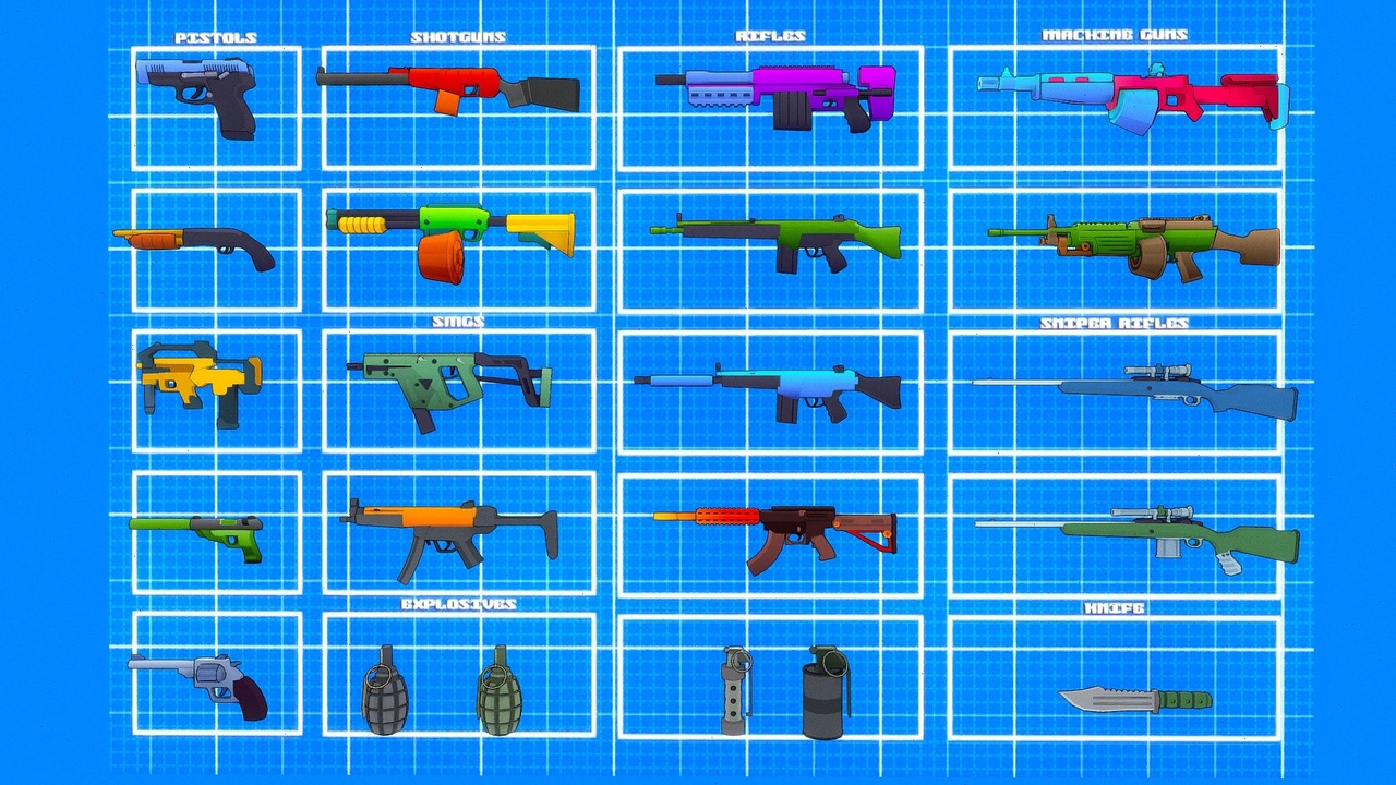 Stylize Low Poly Weapon Pack | Fab