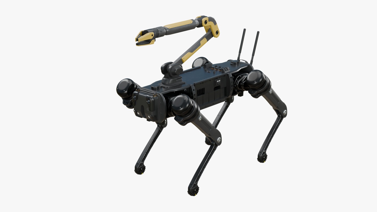 Media 1 for listing Robot Dog with Mechanical Hand