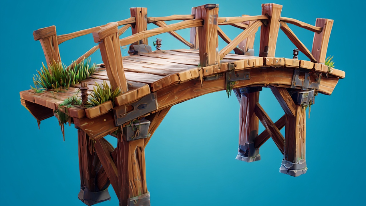 Media 1 for listing Stylized Bridges Set 1
