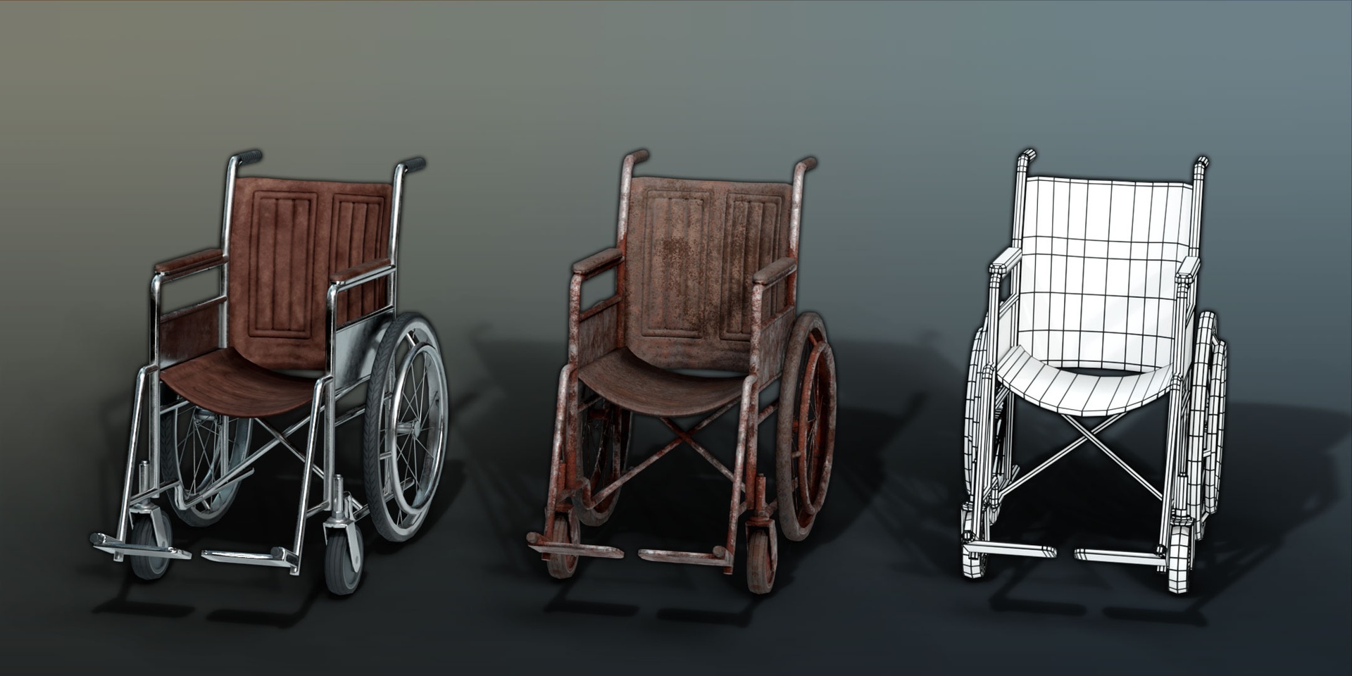 Media 1 for listing Low Poly WheelChair