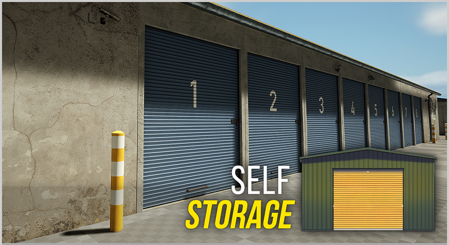 Modular Self Storage (exterior only) | Fab