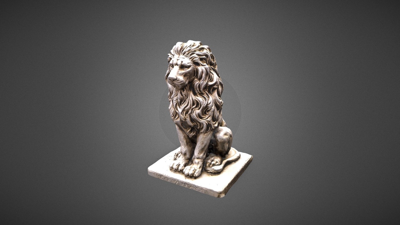 Media 1 for listing Lion Statue