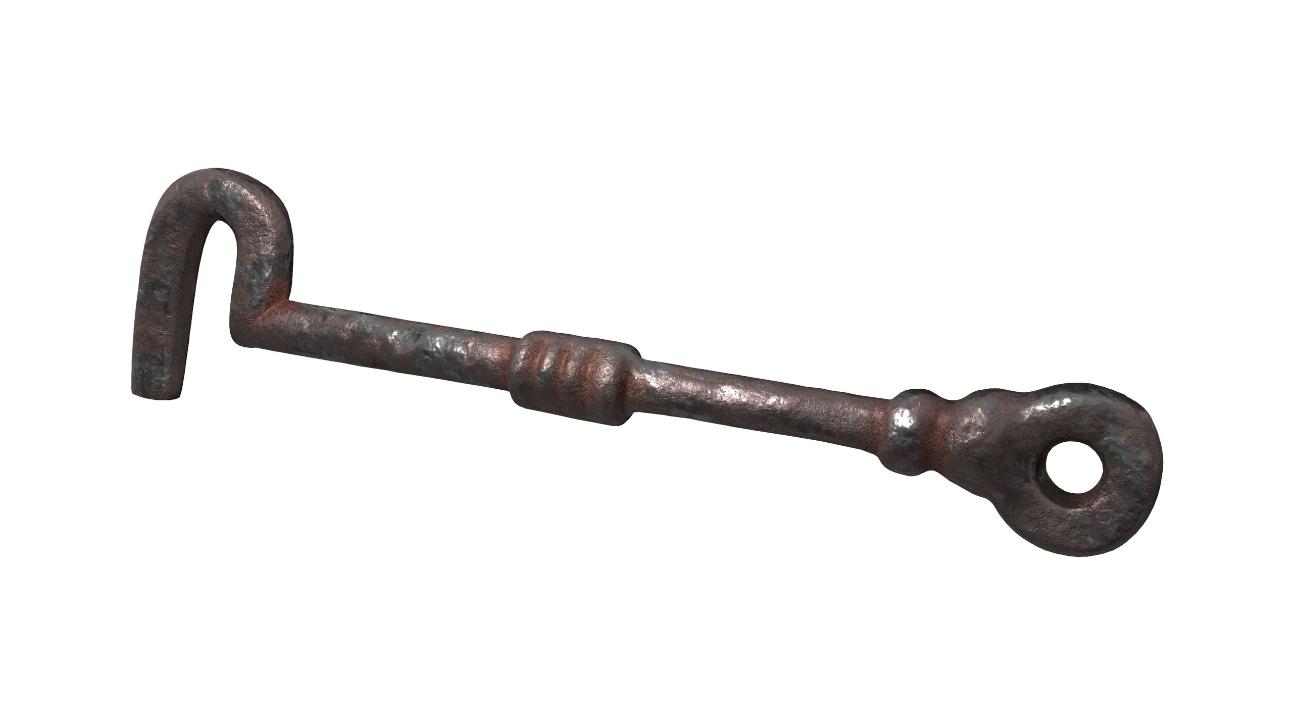 Media 1 for listing Hook Lock 3D Model
