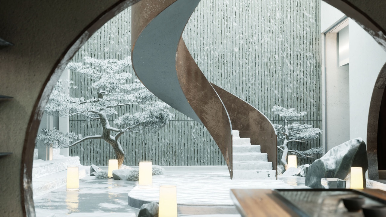 商品 Tea house - four seasons 的媒体 1