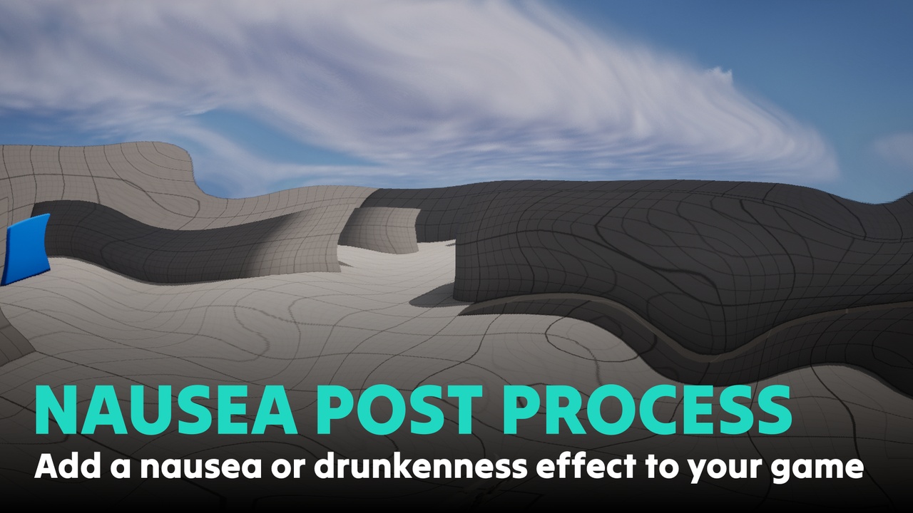 Media 1 for listing Nausea & Drunkenness Post Process Shader