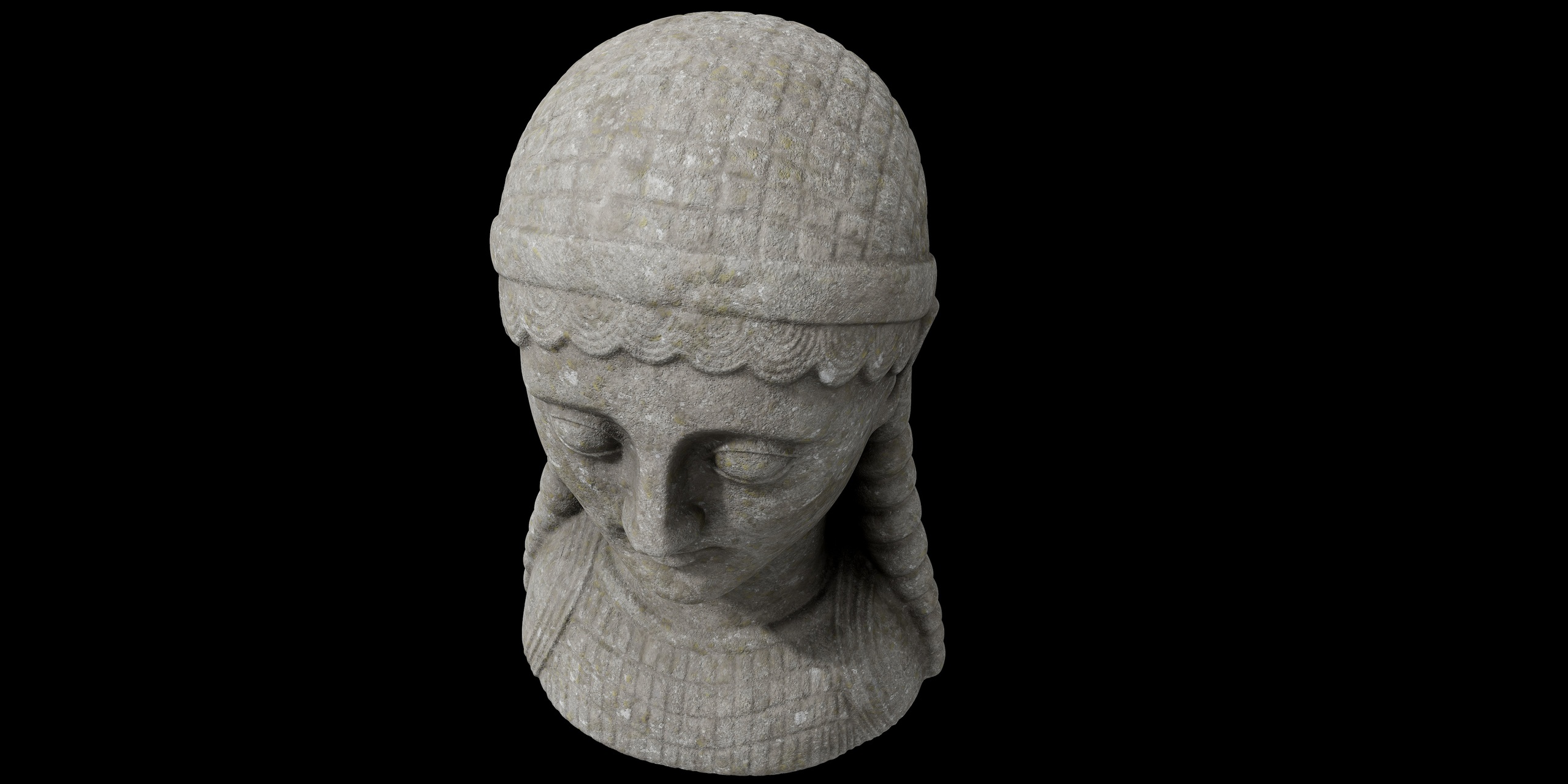 Media 1 for listing Greek Woman Bust