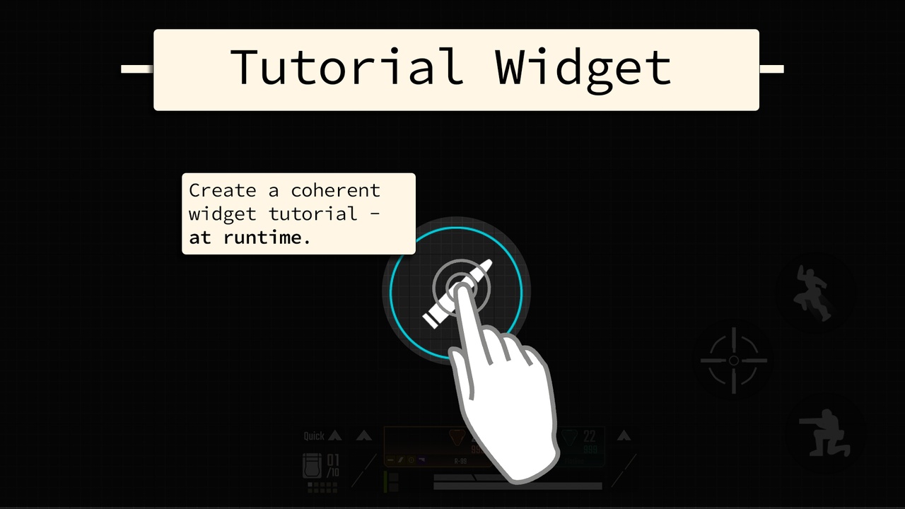 商品 TUTORIAL WIDGET RUNTIME 的媒体 1