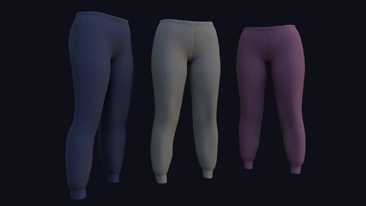 Media 1 for listing Female Sweatpants (Metahuman)