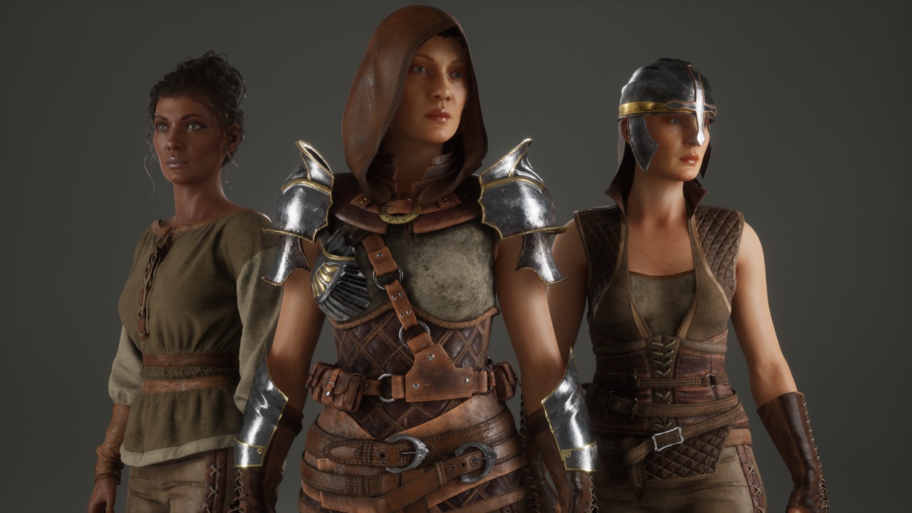 Media 1 for listing Ultimate Clothing Pack - Female Warrior