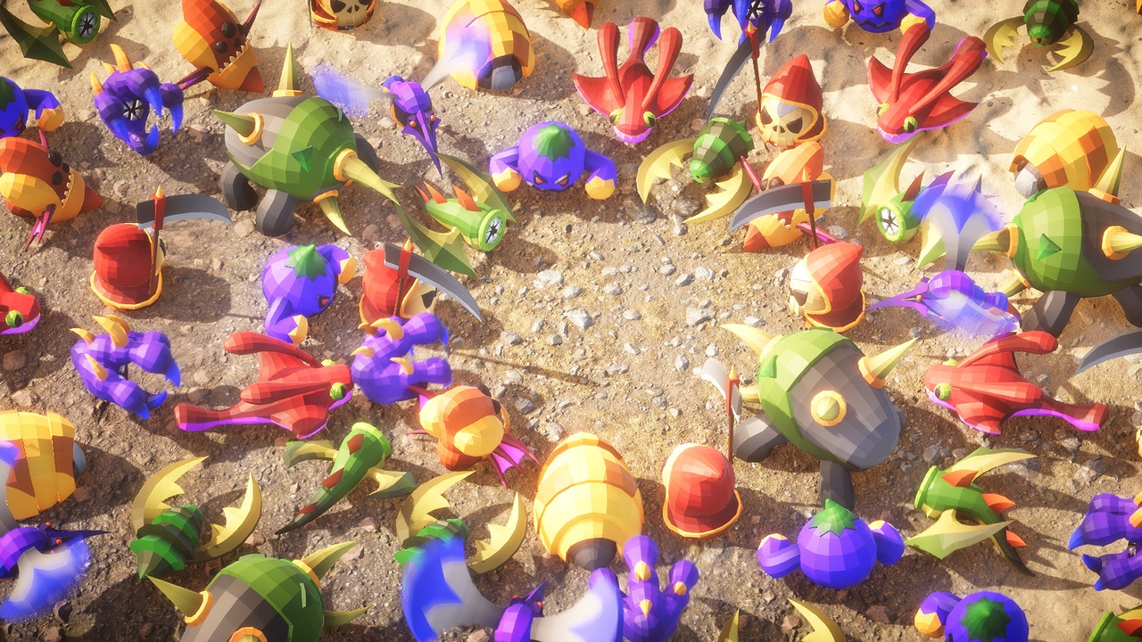 Media 1 for listing Monster Swarm Survivor 01 Polyart