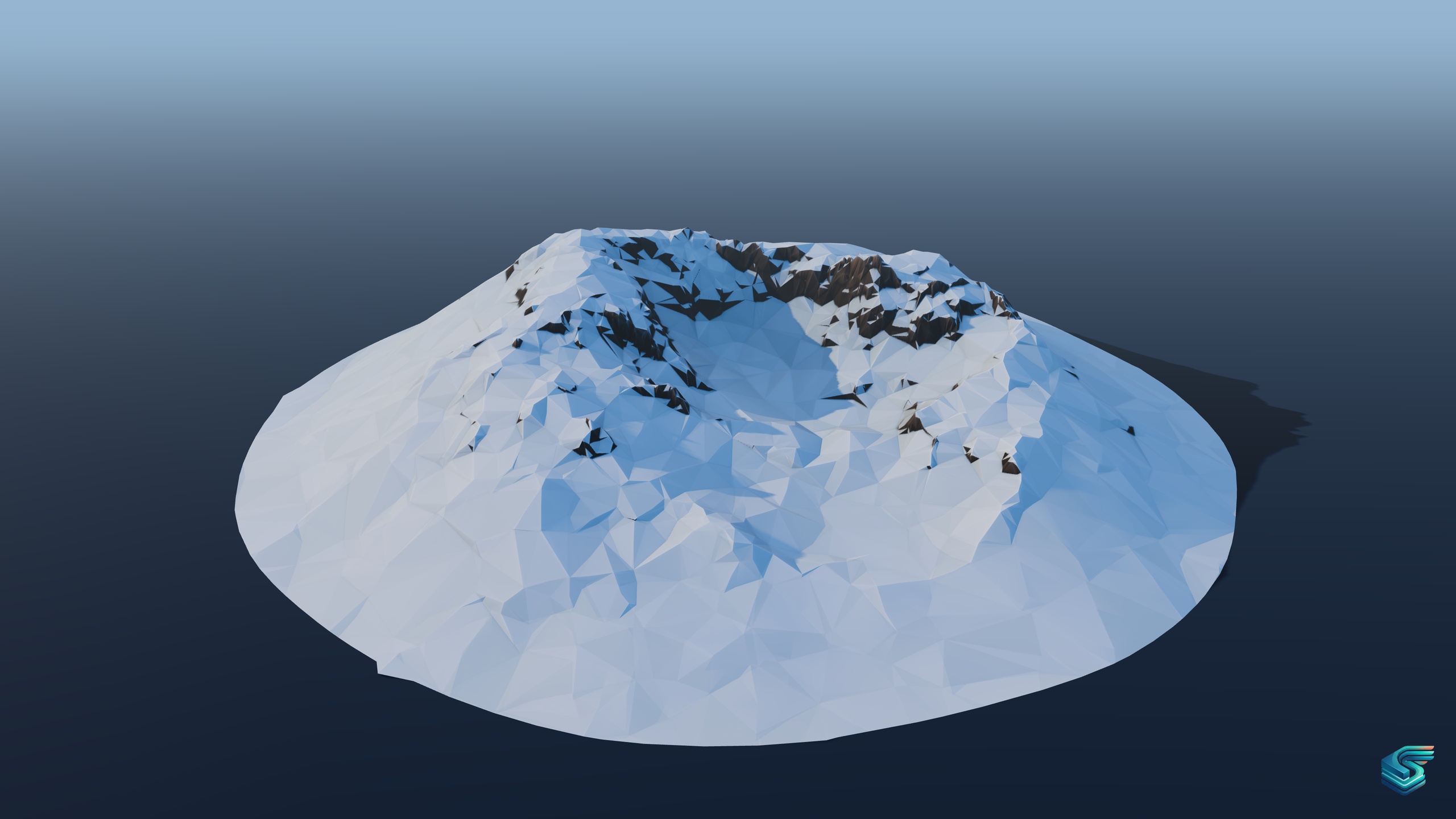 Media 1 for listing Arctic Mountain Bundle Polygonal