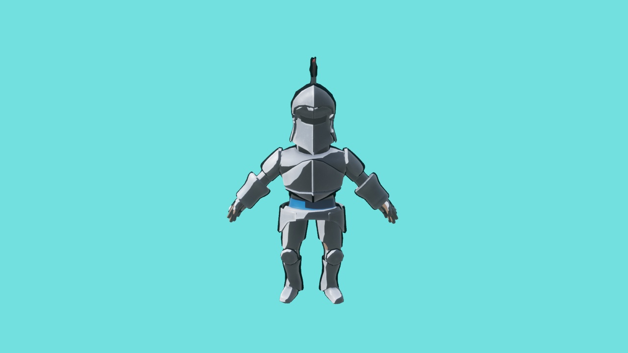 Media 1 for listing Cartoon Knight