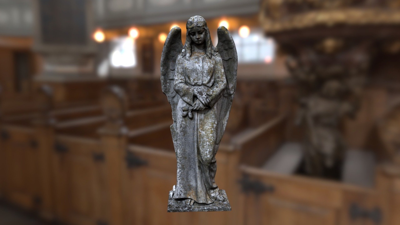 出品Engel Statue Scan - Retopologyのメディア1