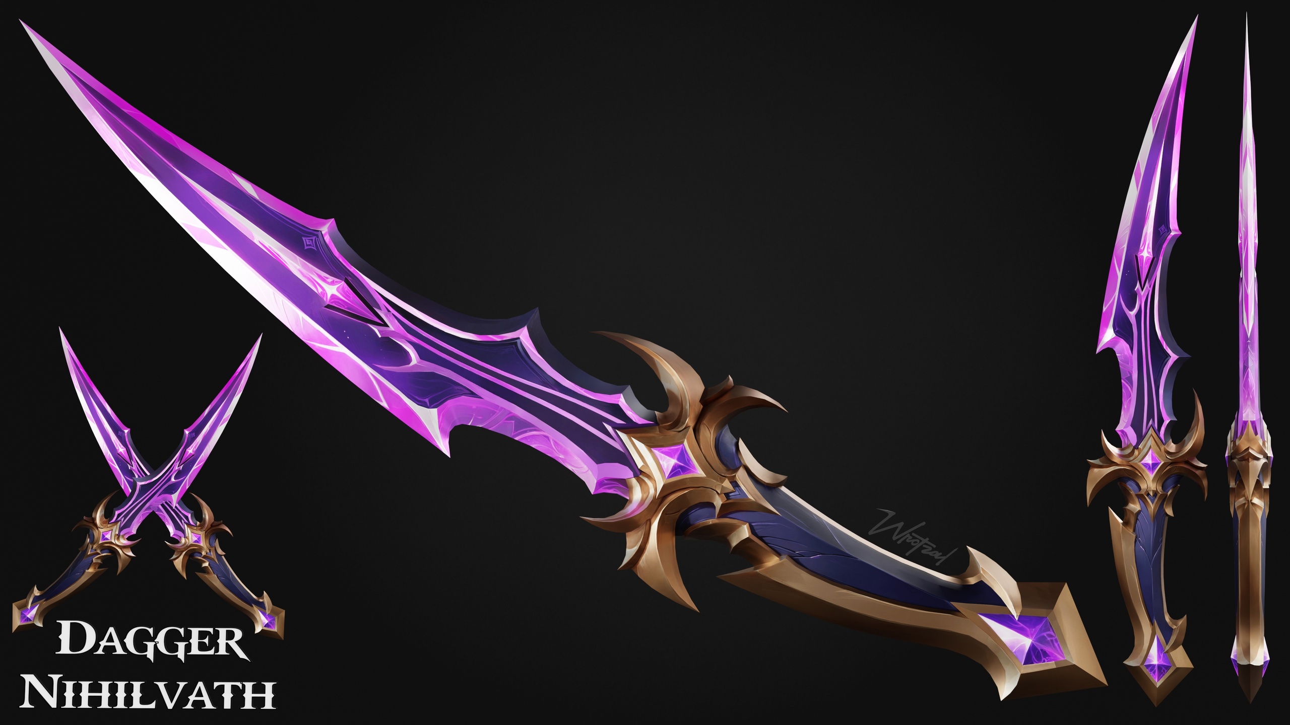Média 1 pour l'article Dagger Nihilvath [Stylized Fantasy]