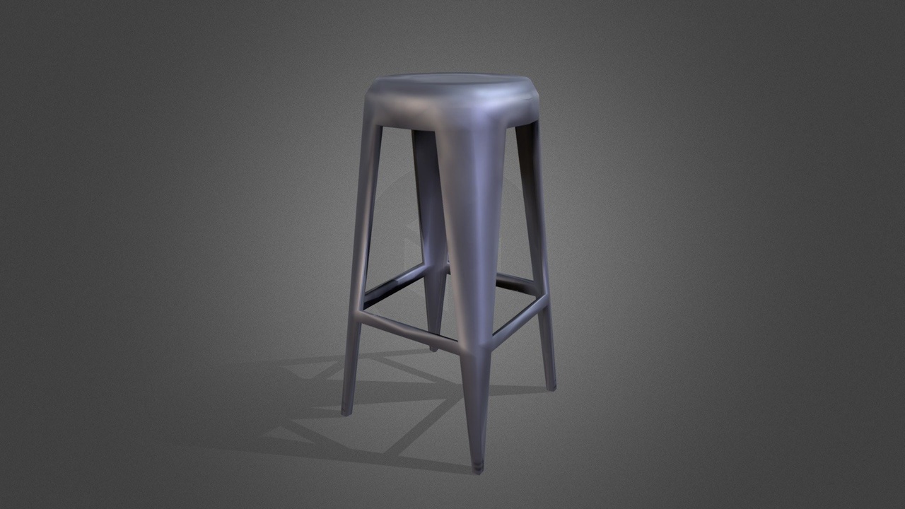 Media 1 for listing Metal Bar Stool