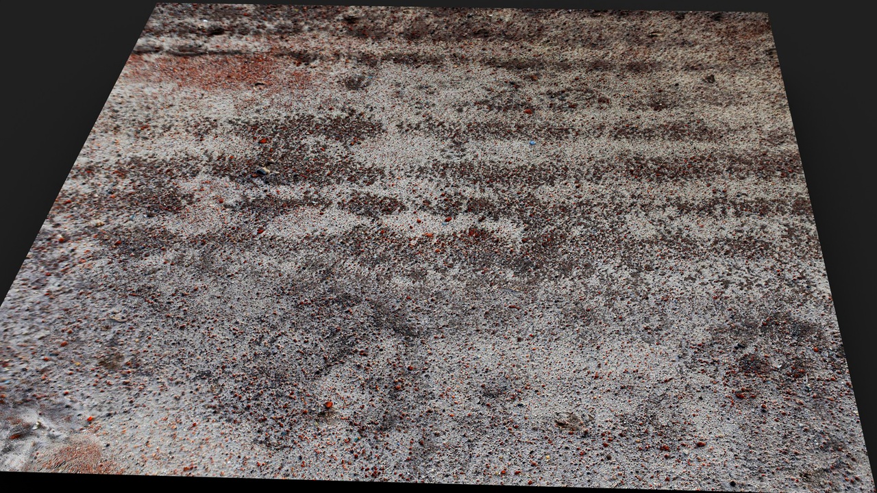 Media 1 for listing beach sand small debris ground patch PBR photogrammetry