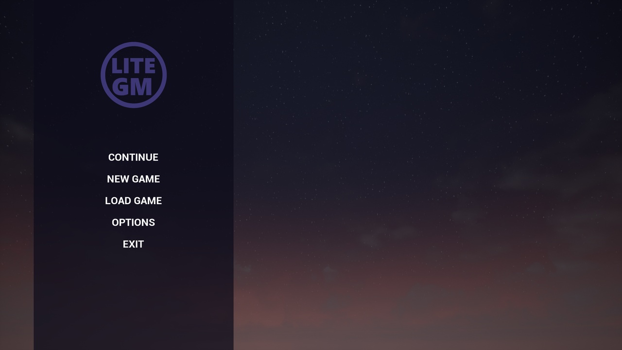 Media 1 for listing Lite Game Menu