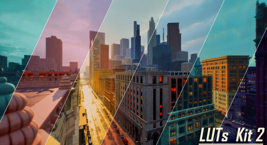 Cinematic LUTs Kit 2 | Fab