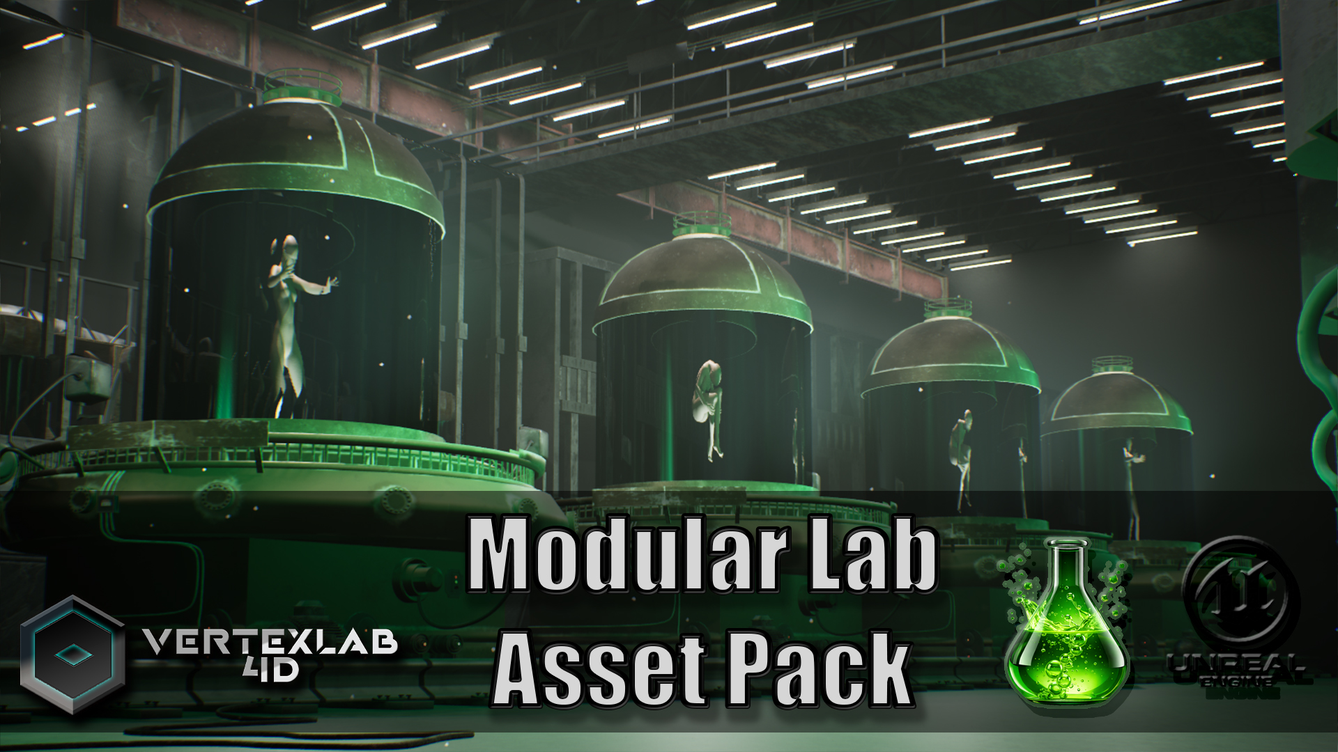 Modular Lab Asset Pack | Fab