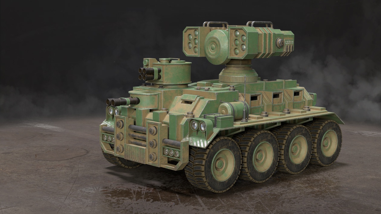Media 1 for listing Military APC-1-Forest-Dirty