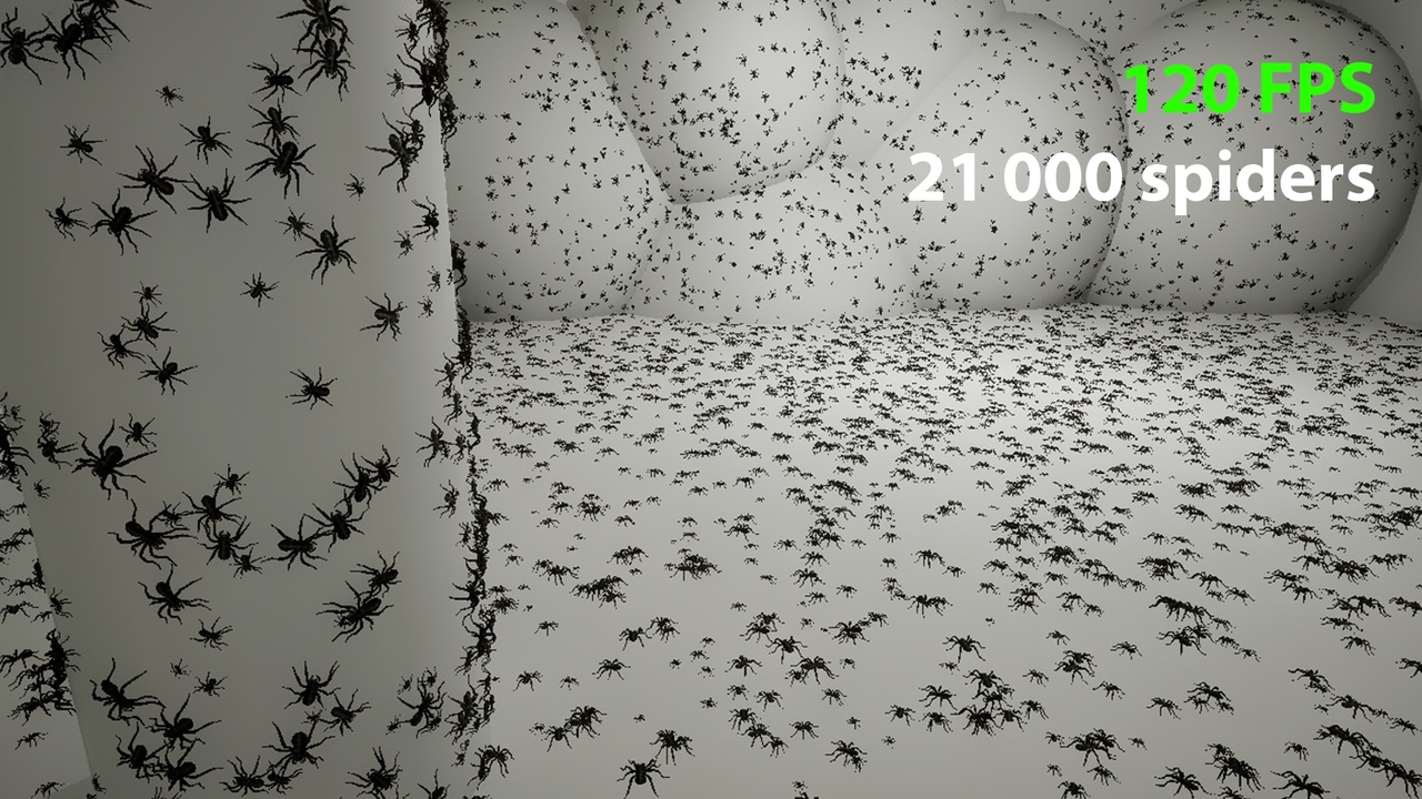 Media 1 for listing Swarm Insect - Spiders, Scorpions