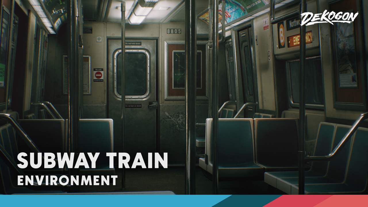 City Subway Train Modular 제품 등록을 위한 미디어 1개