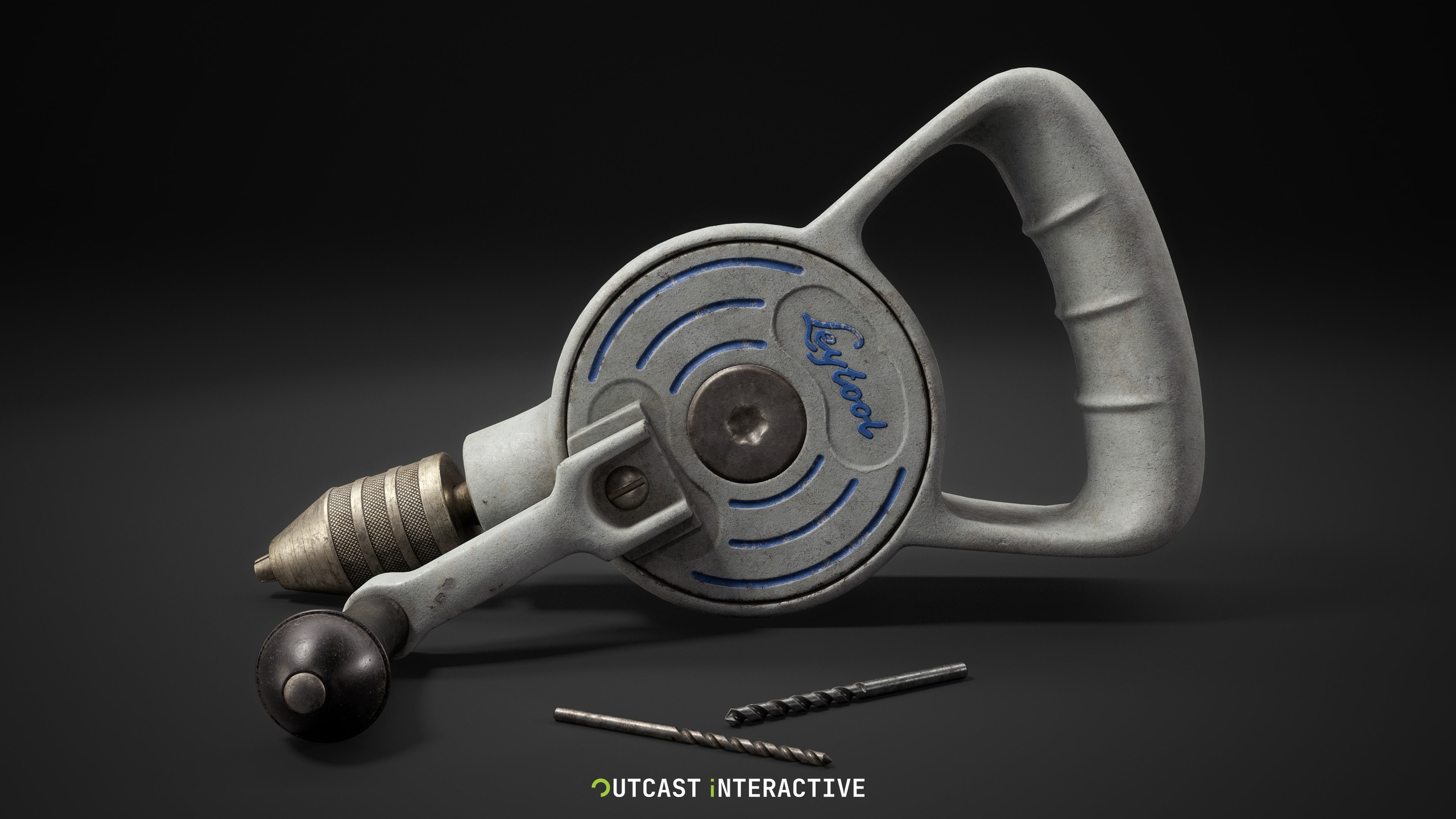 Media 1 for listing Hand Tool - Hand Drill 02 - PBR Game Ready
