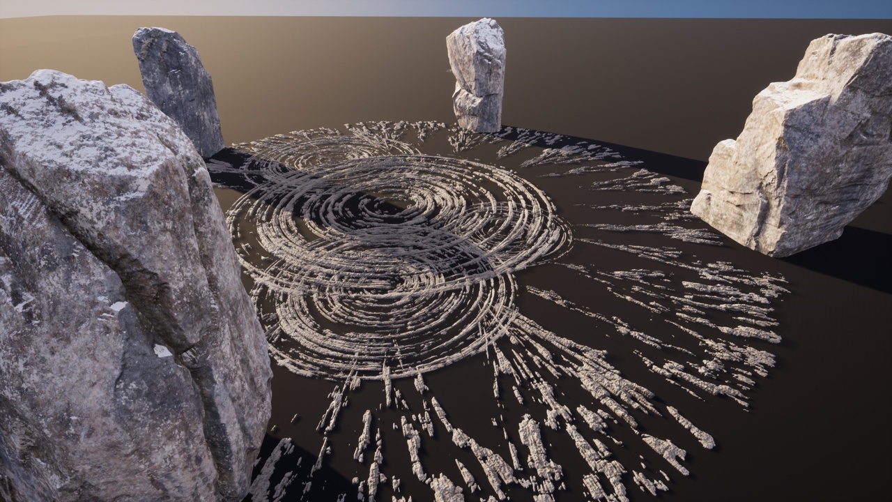 Ancient Mythic Ritual Stones – Circular Patterned Rocks(8K Textures) | Fab