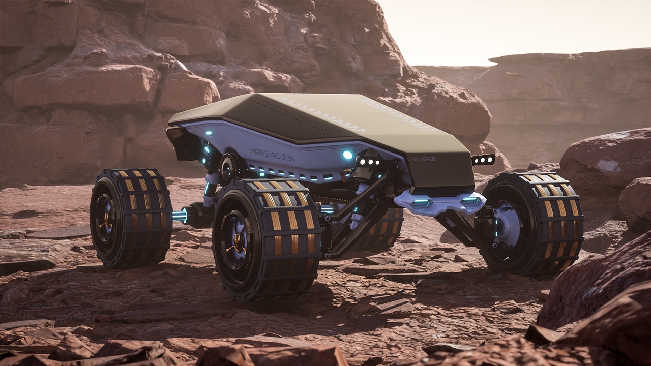 商品 Driveable Mars Rover 的媒体 1