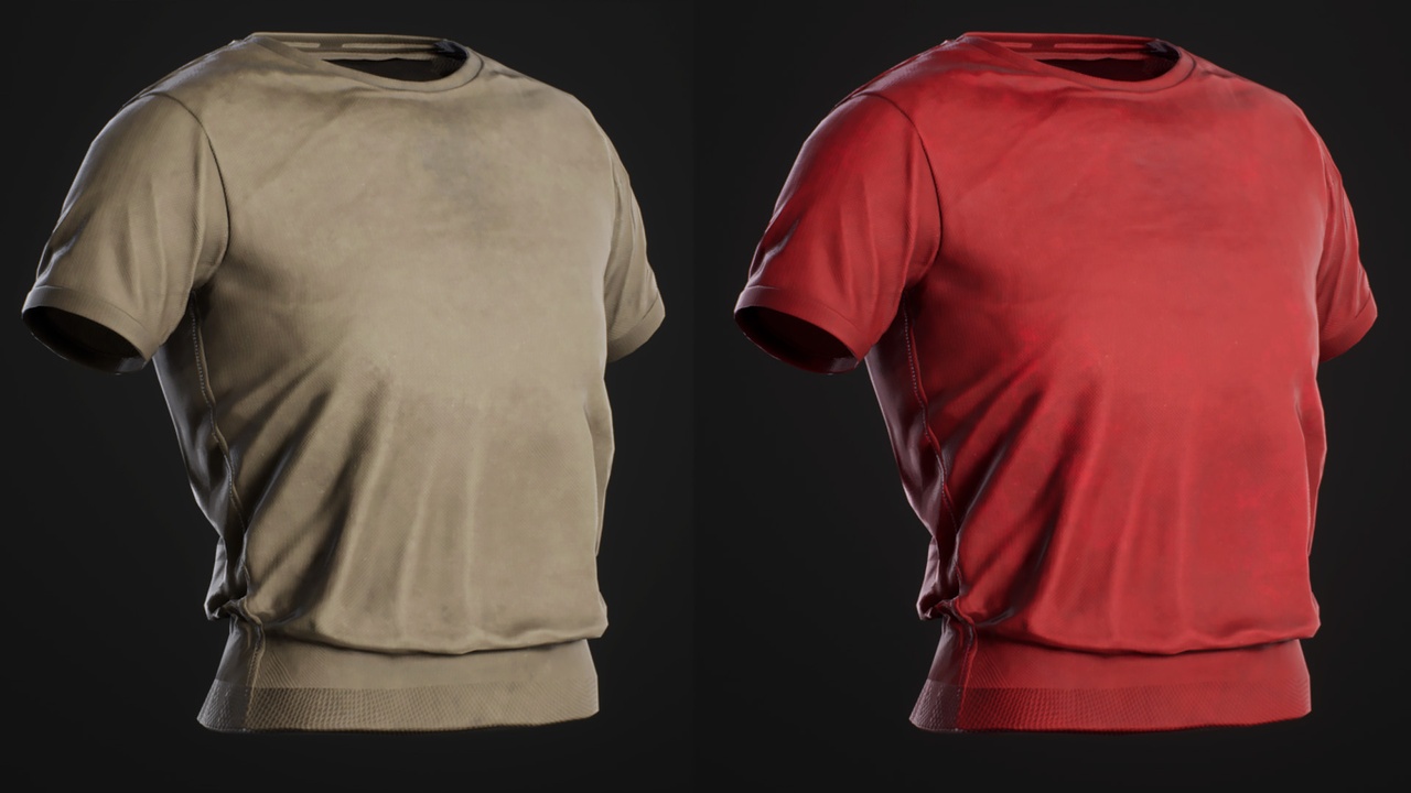 Media 1 for listing Female Tshirt Tucked - Metahuman