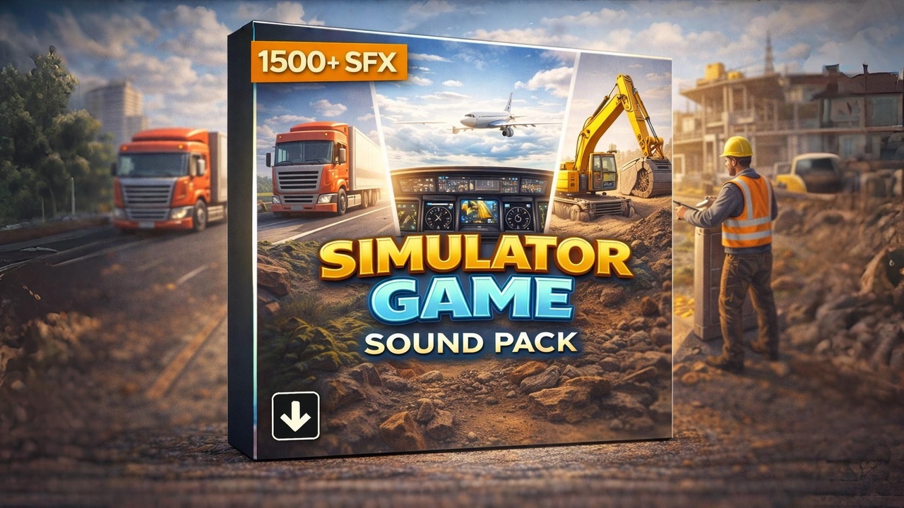 Media 1 for listing Simulator Game Sound Pack