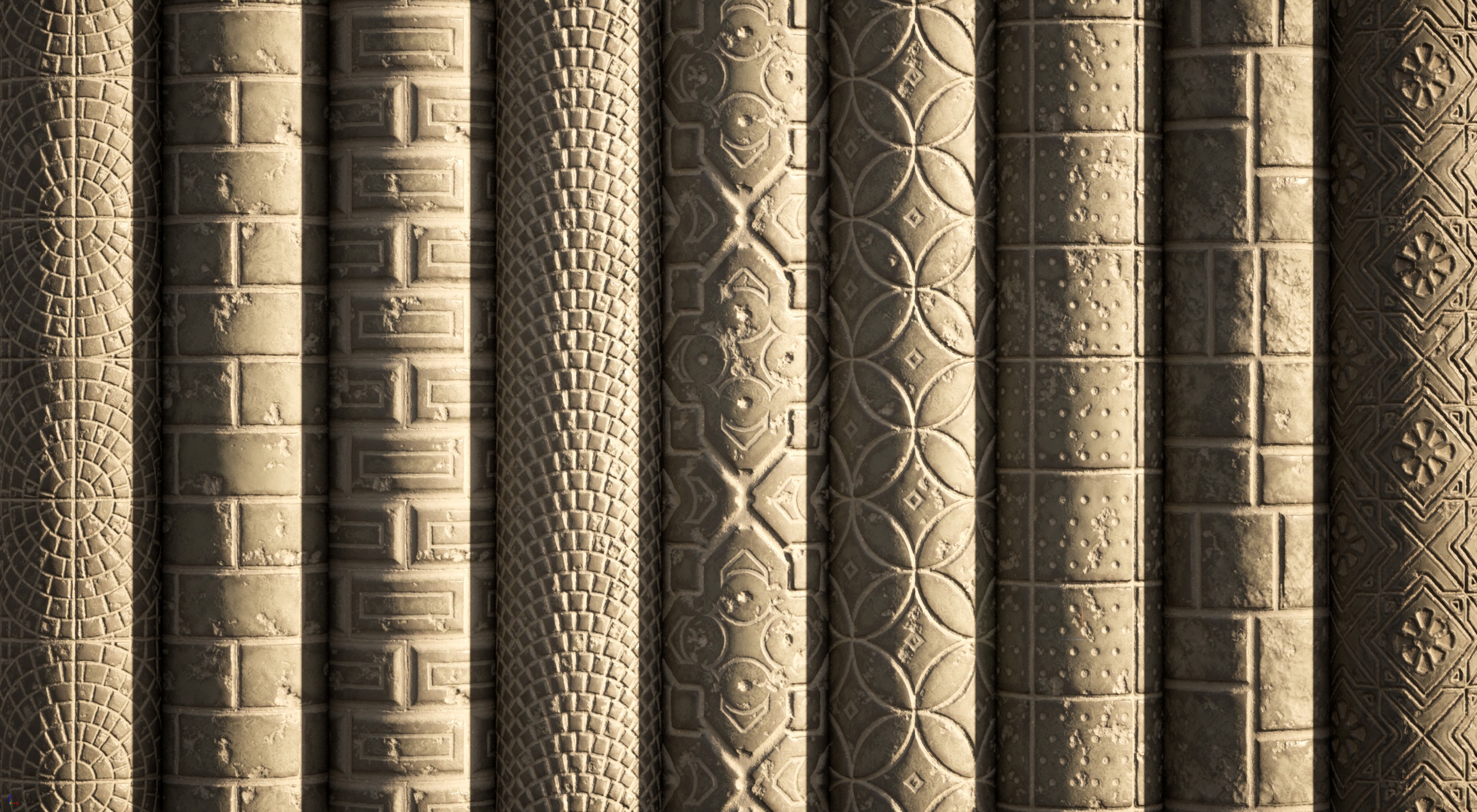 Media 1 for listing Stone Tiles Material Pack