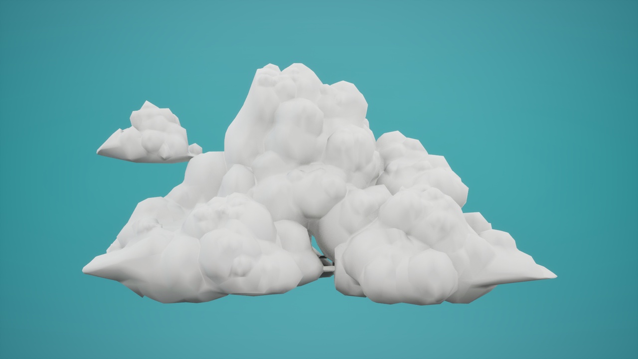 Media 1 for listing Stylized Cloud 03