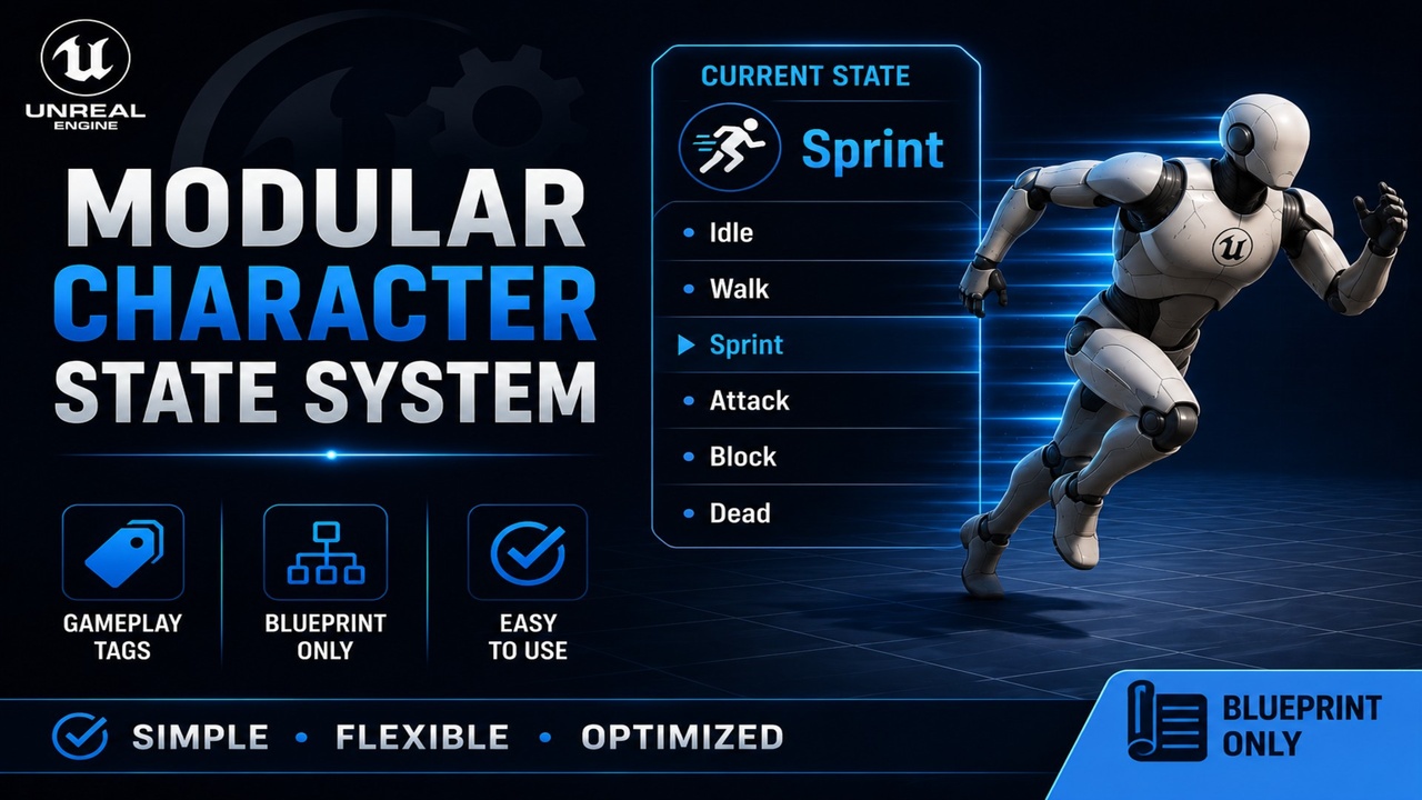 Media 1 for listing Modular Character State System