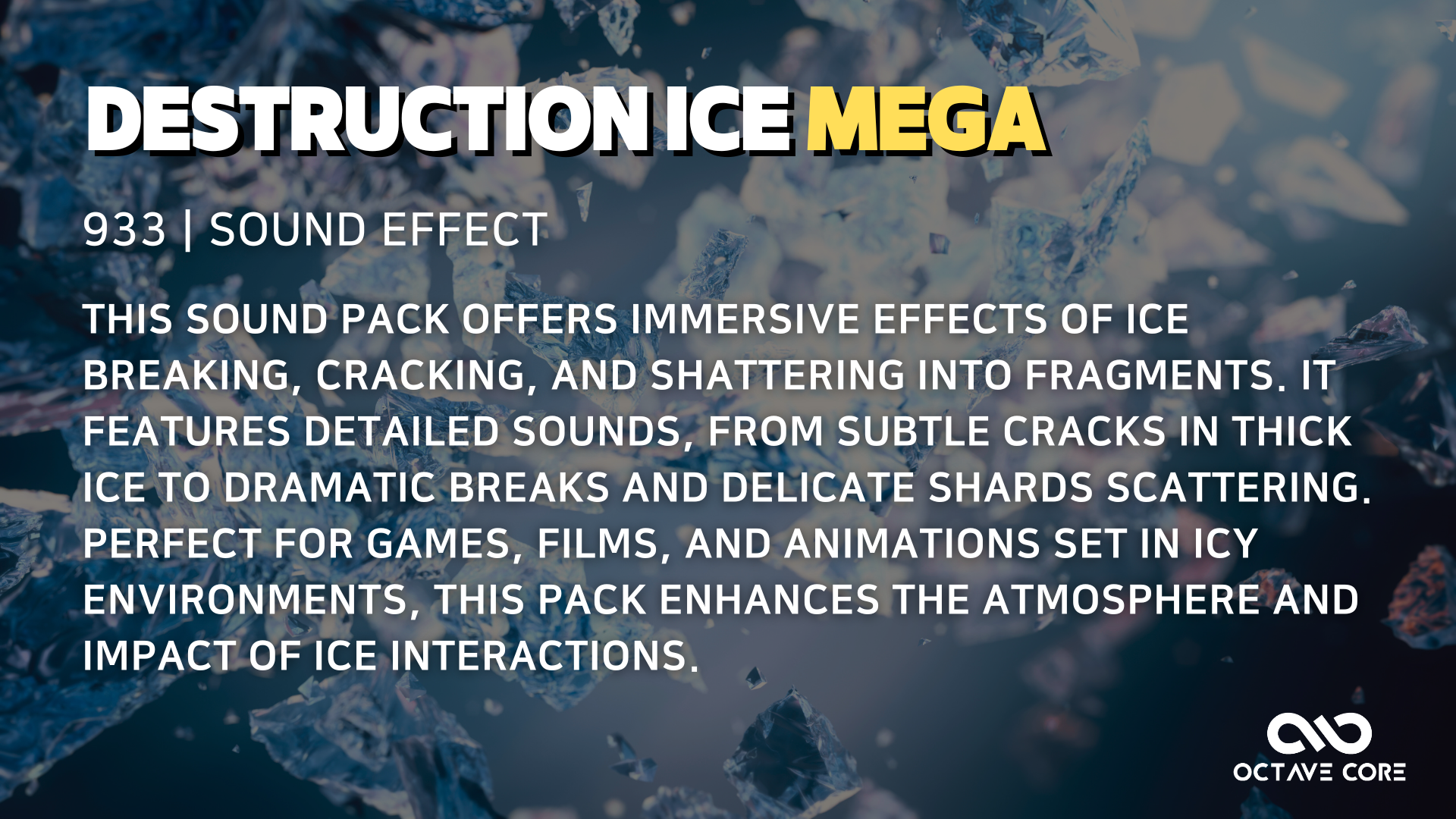 Destruction Ice 01 MEGA SoundEffects | Fab